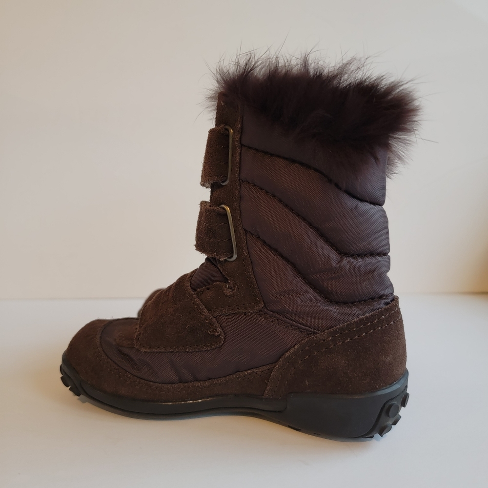 Diesel Kids Chocolate Brown Fur Boots - Picture 6 of 11